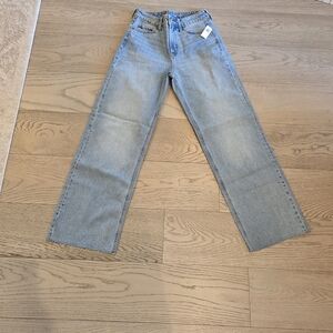 Old Navy Light Blue Wide Leg Jeans